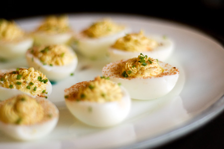 deviled eggs