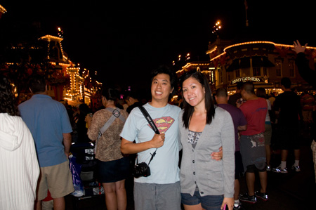 Nighttime on Main Street