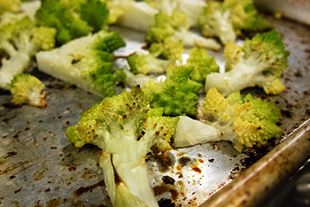 roasted romanesco